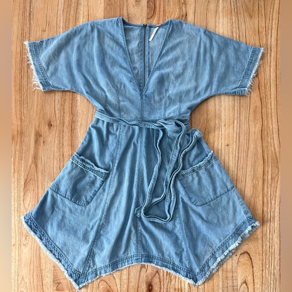 Free People Dresses & Skirts - *SOLD*Free People denim dress